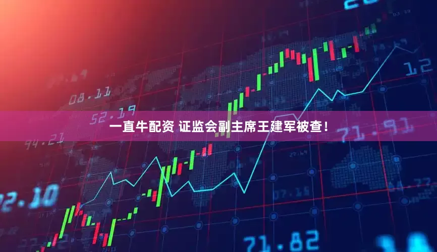 一直牛配资 证监会副主席王建军被查！